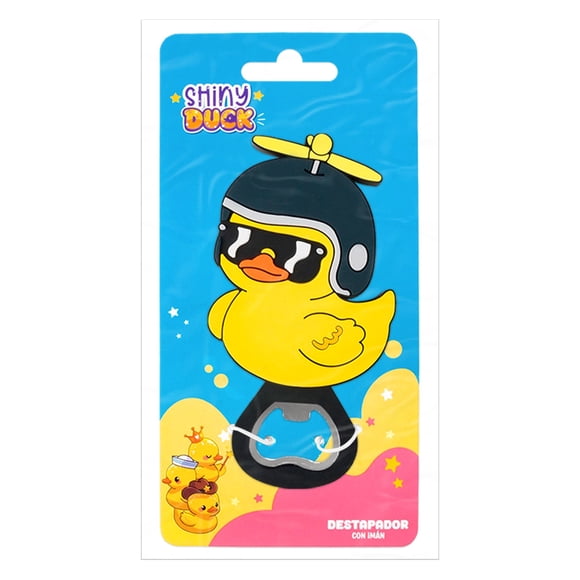 Destapador con Imán Prichos Shiny Duck Multicolor de PVC Metal e Imán 1 Pieza