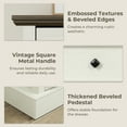 thumbnail image 6 of Frmobepts 8 Drawers Dresser Chests for Bedroom Farmhouse, Wood Rustic Tall Chest of Drawers, Ash White, 6 of 9