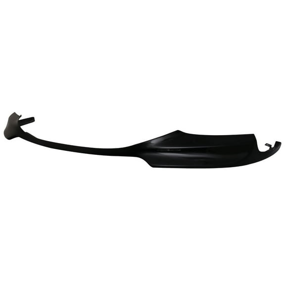 Ikon Motorsports Compatible with 12-16 BMW 5 Series V Style Front Bumper Lip Painted # 668 Jet Black