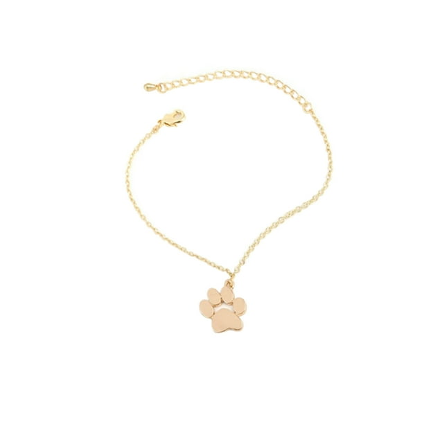 Paw print shop necklace walmart