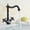 Black, variant on Vintage Bathroom Faucet, 360° Swivel Bathroom Sink Faucet, Brass Bathroom Faucet, Double Handles Bathroom Sink Faucet, Cold/Hot Water Basin Tap, Gold