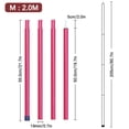thumbnail image 4 of 2pcs Folding Tent Pole Thiken Steel Tent Support Rods, 4 of 8