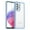 Blue, variant on TECH CIRCLE for Samsung Galaxy A53 5G 6.5 inch Luxury Lightweight Shockproof Transparent Acrylic + TPU Hybrid Bumper Slim Shell Phone Case Cover,Clear