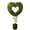 Green#1pc, variant on Front Door Spring Wreath with Artificial Green Leaves, Indoor Outdoor Decorative Wreath for Home, Garden, Wall, Party and Holiday Decoration