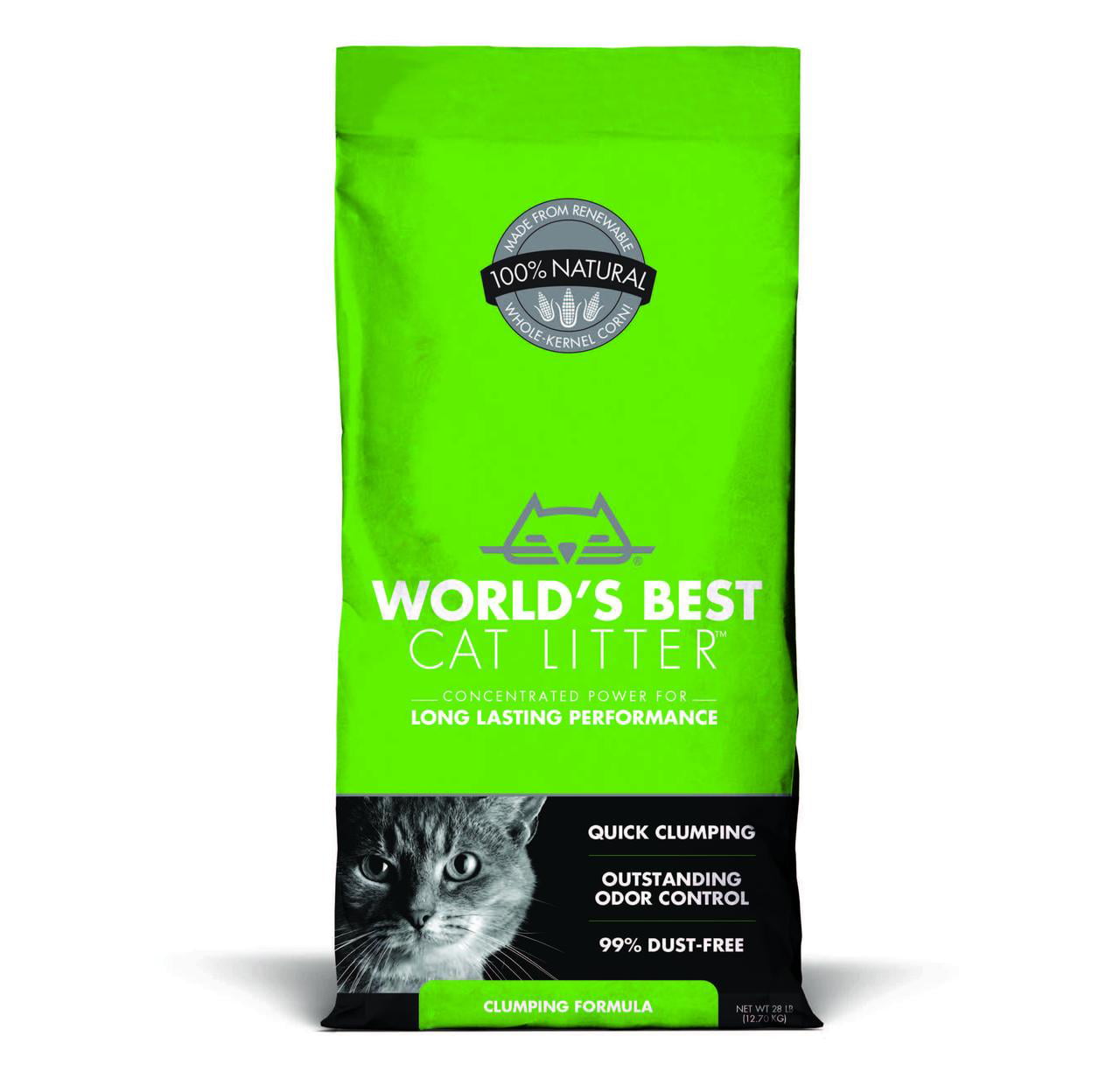 World's Best Cat Litter Clumping Formula, 28lb