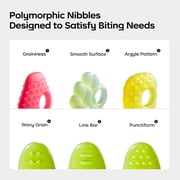 Bc Babycare Teething Toys, Silicone Soothing Baby Teether Toys, Raspberry Teether for Toddlers 0-3