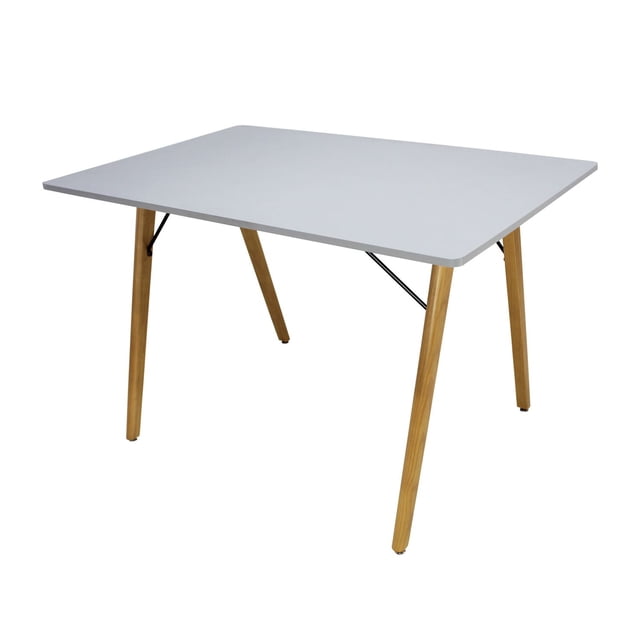 Mesa de Comedor Frankfurt Mundo In Rectangular 120X70 Gris