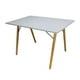 thumbnail image 1 of Mesa de Comedor Frankfurt Mundo In Rectangular 120X70 Gris, 1 of 8
