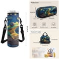 thumbnail image 6 of Yspwyqan 4 Piece Kids Backpack And Lunch Box Set, Blue White Cherry Blossom Large Capacity Back to School Gifts for Ages 8-15 Girls, Elementary Middle School Backpack Set, 6 of 7