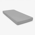thumbnail image 3 of Camping Cot Mattress 4-Pcs Sheet set 100 % Egyptian Cotton 700 TC Perfect for Narrow Twin/Cot Size/Rv Bunk/Guest Bed/Camping Cot Size - 28" X 75" Color Light Grey Solid, 3 of 6