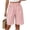 Multicolor, variant on Zynoxe Shorts for Women with Pockets Trendy Versatile Striped Womens Mid-Length Shorts Lightweight Breathable Loose Fit Straight Leg Shorts Comfy Elastic Waistband Summer Vacation Outfits S