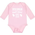 thumbnail image 3 of Inktastic Wisconsin Awesome Since 1848 Boys or Girls Long Sleeve Baby Bodysuit, 3 of 5