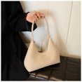 thumbnail image 4 of Bolso Hombro Mujeres PU Cuero Gran Capacidad Fashion Cierre Tople Mano, 4 of 9