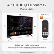VIZIO 43 Class Quantum Full HD QLED Smart TV (NEW 2026) VFQ43M-10