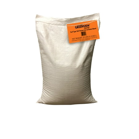 - GreenView Fairway Formula Turf Type Tall Fescue Sun & Shade Grass Seed Blend, bag 25 lb