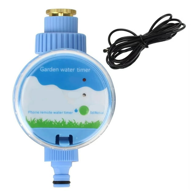 2Pcs Smart Garden Water Timer App Remote Control Electronic Irrigation Timer Wifi Sprinkler ,Easy to Set Up