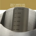 thumbnail image 4 of 304 Stainless Steel Milk Frothing Cup with Comfortable Handle, Dripless Spout, Inner Scale, Multifunctional for Coffee, Tea, and More, 4 of 7