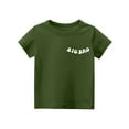 thumbnail image 4 of Big Brother Shirts for Boys,Cool Toddler Boys Brother Gift Shirt Big Bro Club Sibling Reveal Summer Baby Boy Short Sleeve Tees Tops Army Green 9-10Y, 4 of 6
