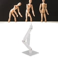 thumbnail image 1 of 10 Pcs Action Figure Stand, High Stability Doll Model Support Holder Display Base for 6 Inch Action Dolls Models, 1 of 8
