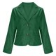 thumbnail image 5 of RKSTN Blazers for Women Oversized Lapel Single Breasted Button Cropped Blazer Business Suit Jacket Womens Casual Solid Plus Size Turndown Collar Loose Long Sleeve Professional Office Wear Blazer, 5 of 10