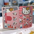 thumbnail image 1 of Sanrio Hello Kittys Ipad Case Kawaii Cartoon Air5 with Pen Slot Anti Bending Rotate Mini Anti Drop 10.2 Inch Ipad Case Girl Gift wentao RJ, 1 of 5