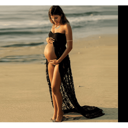 

Pregnant Women Maxi Lace Sexy Dress Maternity Gown Pregnancy Clothings Summer Fashion Dresses