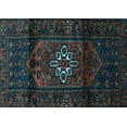 thumbnail image 1 of Ahgly Company Indoor Rectangle Persian Light Blue Traditional Area Rugs, 8' x 12', 1 of 4