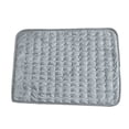 thumbnail image 2 of Yhsdtq,Special Savings,Heating Pad, Pain Relief Mat, 4-Timer Control, Waterproof Fabric, For Back/Age-Related Discomfort, Auto Shut-off, Deep Heat Therapy, Office/Travel Use | Short Plush, Gray, 2 of 8