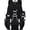 Black and White, variant on School Backpack for Girls Kids Teens Adult Large Capacity Cute Bookbag for Primary Middle High School & College Students Durable Daypack Schoolbag