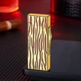 thumbnail image 4 of Engraved Torch Lighter Blue Jet-Flame Cigers Lighters Cool Bright Sound Lighters Smokings Accessories, 4 of 5