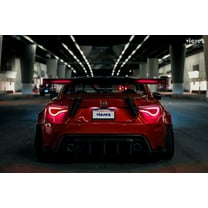 Vicrez RB Carbon Fiber Rear Wing Spoiler, Compatible with Scion FRS/Subaru BRZ 2012-2020