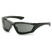 Black Padded Frame/Gray Anti-Fog Lens