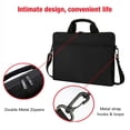 thumbnail image 3 of SHCKE Laptop Bag 15.7 Inch Black Briefcase Laptop Shoulder Bag Messenger Bag for Men and Women, 3 of 6