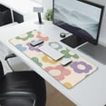 thumbnail image 2 of Experience the Best in Gaming with Vintage Flowers Keyboard Mouse Pad - Large Desk Pad Decor for Girls, Perfect for Gaming & Office Work - Non-Slip Rubber Base, 31.5x11.8 inch, 2 of 7