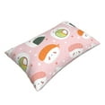 thumbnail image 3 of Balery Cute Sushi Bedding Queen Pillow Cases - Envelope Closure - Soft Brushed Microfiber Fabric - Shrinkage and Fade Resistant Pillow Cases-16"x24", 3 of 9
