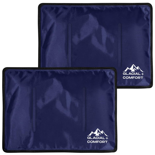 Paquete de hielo en gel Glacial Comfort para el dolor de espalda con tecnología Flex