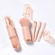 thumbnail image 4 of pstuiky Set de brochas de maquillaje - 4 en 1: Brocha portátil de viaje para labios|iluminador, 4 of 9