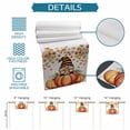 thumbnail image 7 of Table Runners 36 Inches Long Dress Scarves, Burnt Orange Thanksgiving Farmhouse Kitchen/Dining Table Runner, Short Coffee Tablerunners, Fall Plaid Pumpkins Gnomes Leaf 13x36 Inch, 7 of 7