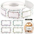 thumbnail image 5 of Waterproof & Oil-Resistant Synthetic Paper Adhesive Date Labels, B Style - 50x30MM, 500 Pieces | Strong Adhesion, Easy Peel & Stick Application | Secure Attachment, No Curling/Lifting/Peeling | Clean, 5 of 5