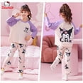 thumbnail image 2 of Pijamas Kawaii de Hello Kitty para niños y niñas, traje de Casa de princesa, Sanrio, Cinnmoroall, Kuromi, dibujos animados, Anime, nuevo, tela de algodón, 2 of 4