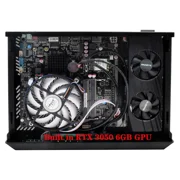 Mini Gaming Pc, I7-13700H 64GB DDR4 1TB M.2 NNMe SSD Windows 11 Pro Mini PC Gaming with Graphic Card RTX3050 6G