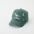 thumbnail image 5 of Gibobby Baby Dinosaur Pattern Baseball Cap Toddler Summer Sun Hat for 12 18 Months 1-4T Kids Boys Girls Adjustable Infant Outdoor Dinosaur Hats(3-8 Years,Green), 5 of 7