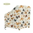 thumbnail image 7 of Renewold Waterproof Outdoor Chair Covers Anti-UV Wind-Proof Patio Swivel Chair Covers for Lawn Patio Furniture Fits up to 32W x 35D x 36H Inches, Chicken Hen Egg Print, 7 of 7