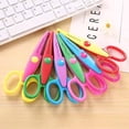 thumbnail image 4 of Chenfeng 26 Pcs Craft Scissors Kit, Hole Punch Set, 6 Decorative Edge Scissors, 10 Shape Punches, 4 of 9