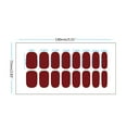 thumbnail image 3 of ROZYARD 16 Strips Full Cover Nail Stickers Nail Polish Wraps Adhesive Nail Art Decors, 3 of 20