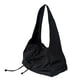 thumbnail image 1 of Bolso de hombro tipo cubo Yinane Cruzado de nailon negro para mujer, 1 of 4