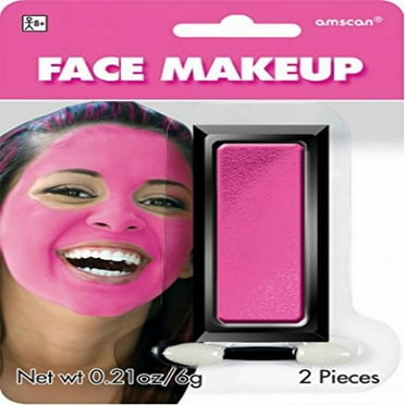 Amscan 395805.103 Cream Non Toxic Face Makeup, Pink