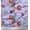 Light Lavender Blue, variant on Soimoi Cotton Duck Fabric Leaves,Fig & Pomegranate Fruits Print Fabric by Yard 42 Inch Wide