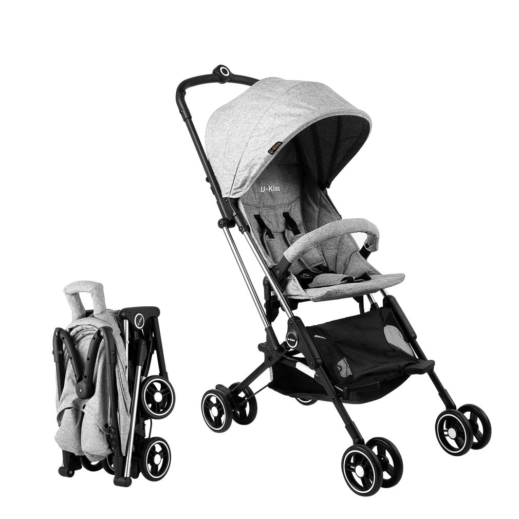 red Cimiva Baby Convenience Stroller Lightweight Aluminum Frame 