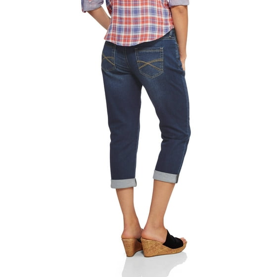 Women's Soft Knit Pull-on Capris - Walmart.com